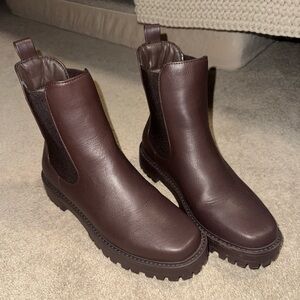 Women’s brown booties
